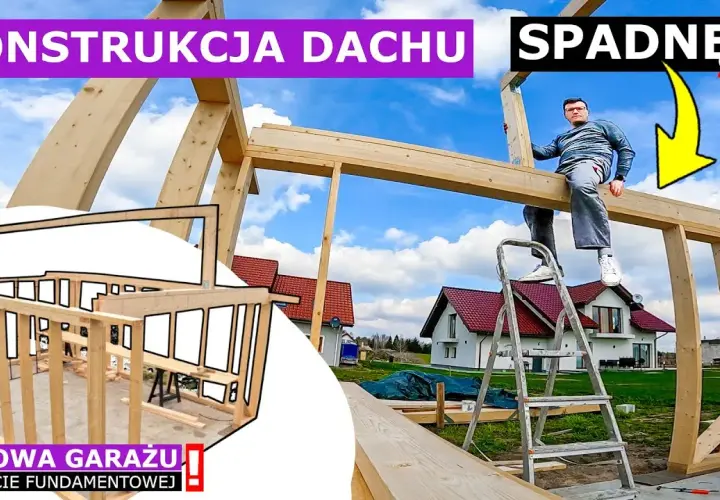 Jak zrobić dach dwuspadowy na garażu - uniknij najczęstszych błędów