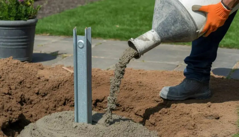 Jaki beton pod słupki ogrodzeniowe? Wybierz najlepszy dla trwałości