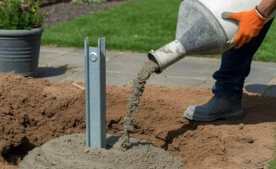 Jaki beton pod słupki ogrodzeniowe? Wybierz najlepszy dla trwałości
