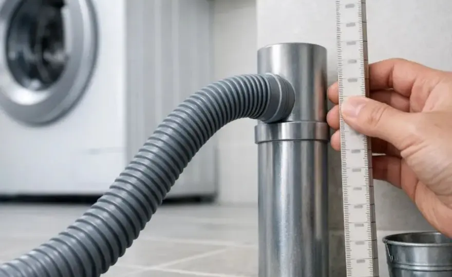 Wysokość odpływu do pralki - 60-100 cm to klucz do sukcesu!